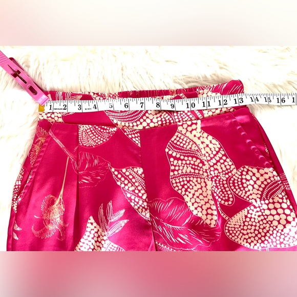 🌸 VIBRANT PINK TROPICAL 🌴 PRINT PANTS - Picture 13 of 16